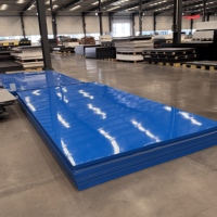 Bande de glissement en plastique pour système de convoyage, bande anti-usure à faible friction, pièces d'équipement d'automatisation industrielle, feuille de HDPE
