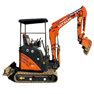 Mini excavadora Hitachi ZX17U usada, motor de máquina sobre orugas de 1,5 toneladas | Alta potencia de excavación | Importado de Japón | Confiable - Product Image 1