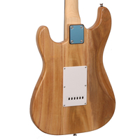 Popular Musical Instrument Electric Guitar Poplar Wood Body 22 Frets Glossy Finish Wholesale Support OEM Customization