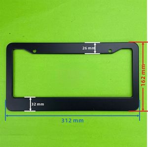 Marco de Matrícula Estadounidense con Impresión UV Personalizada, Soporte Duradero para Placas de Automóvil para América del Norte, Regalo Promocional Automotriz - Product Image 4