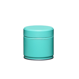 73 X 73 mm Matcha Tinplate Can Round Screw Cap Metal <b>Jar</b> Food Grade Packaging Container 30g <b>Cookie</b> Powder-Coated - Product Image 4