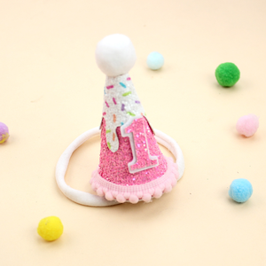 หมวกวันเกิดเด็กผู้หญิง1/2/3/4/5/6ปีกิ๊บติดผมสำหรับเด็กผู้หญิงสุขสันต์วันเกิดที่คาดผมอุปกรณ์แต่งผมสำหรับเด็ก - Product Image 6