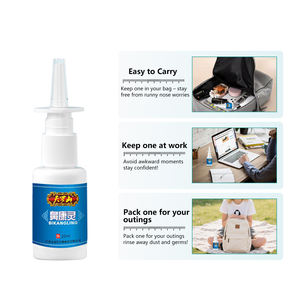Увлажняющий и очищающий назальный спрей, помогает вывести аллергены и снять заложенность носа, для поддержки дыхательных путей и ухода за носом. - Product Image 2