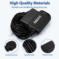 Kabel Charger Dash Cam OBD 12-24V, Kabel Step Down Daya 5V 2.5A USB-C ACC Hardwire Kit, Kabel Pengisian Daya untuk GPS Dash Cam DVR
