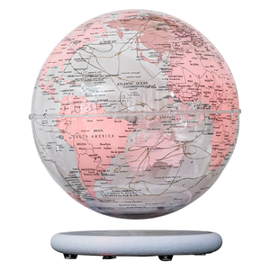 Từ bay lên dẫn toàn cầu đèn mát công nghệ item với nổi Trái Đất bóng Nhà văn phòng kệ sách bàn trang trí nội thất làm bằng kim loại nhựa - Product Image 6