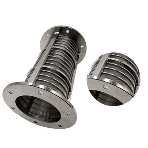 Rãnh nêm Dây màn hình phân tách phân lợn khử nước lọc dây nêm Lọc xi lanh - Product Image 3