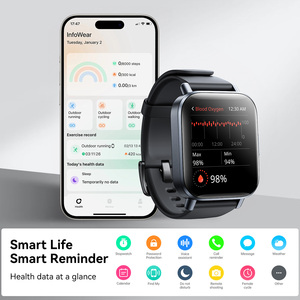 นาฬิกาสมาร์ทวอทช์ <span class=keywords><strong>JOYROOM</strong></span> สำหรับเล่นกีฬา ระบบ Android รองรับ Bluetooth มาตรฐาน IP68 ขายส่ง - Product Image 6
