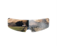 Nouveau hiver Durable en plastique HD magique lentille Film universel Anti-buée Patch complet demi casques remplacement moto accessoires