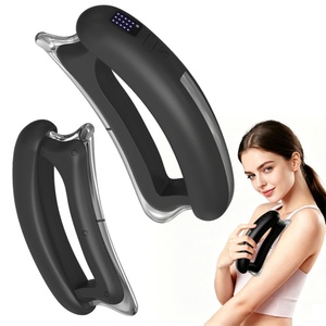 Masseur électrique Gua Sha à 3 vitesses avec minuterie, rechargeable, vibrations profondes, grattoir musculaire, outil portable pour massage complet du corps - Product Image 1