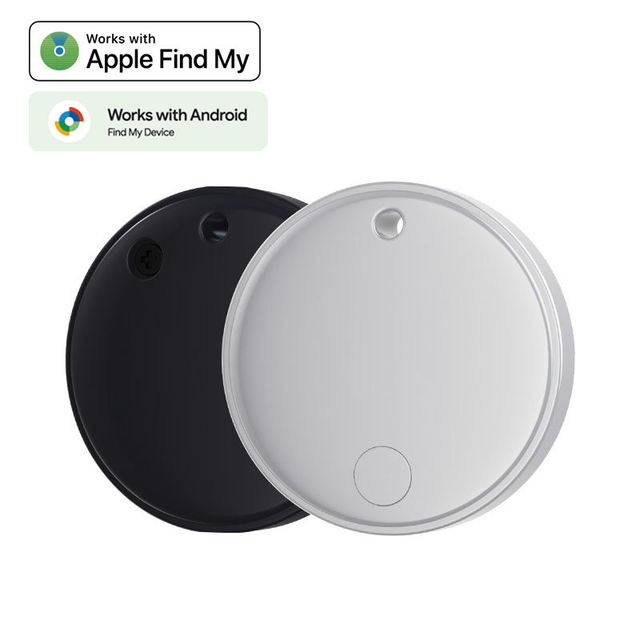 Dual System Find My Device MFi Certified Air Tracker GPS Locator Key Finder Anti Lost Tag Compatible With IOS And Google