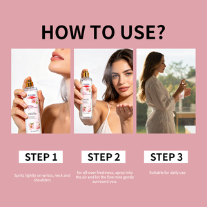 Spray Corpo Idratante <span class=keywords><strong>e</strong></span> Rinfrescante ai Fiori di Ciliegio di Alta Qualità, Fragranza Leggera <span class=keywords><strong>e</strong></span> Duratura per la Bellezza Quotidiana - Product Image 5