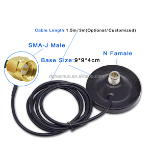 Nhà Máy Giá Chất Lượng Cao Ngoài Trời Không Thấm Nước Lớn Hút Cup Cơ Sở N Nữ Kết Nối Mạnh Mẽ Sợi Thủy Tinh Ăng Ten Cơ Sở Từ Tính - Product Image 1