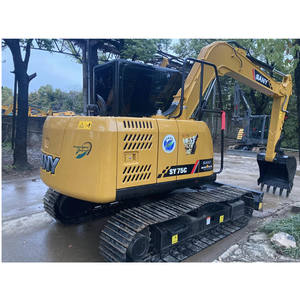 Sistema de Control Inteligente, Excavadora Compacta Sany SY75 Usada para Desarrollo Agrícola y Proyectos de Infraestructura Pública - Product Image 4