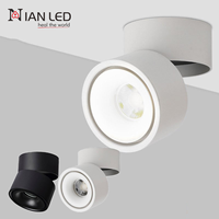 Plafonnier LED encastré 10W, certifié CE BIS, orientable, dimmable, spots LED encastrés