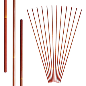 Nuove Frecce in Carbonio di Alta Qualità ID6.2mm con Asta Effetto Legno per Caccia e Tiro con l'Arco, <span class=keywords><strong>Spine</strong></span> e Piume Personalizzabili - Product Image 1