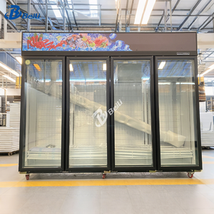 Réfrigérateur à boissons à 4 portes, réfrigérateur <span class=keywords><strong>Red</strong></span> <span class=keywords><strong>Bull</strong></span>, vitrine réfrigérée, réfrigérateur de présentation - Product Image 5