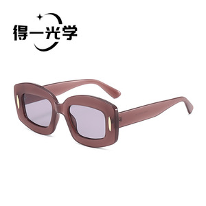 Square Oversized <b>Sunglasses</b> For Women UV400 PC Frame Type 3 Sunshades - Product Image 4