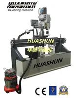 HUASHUN — machine à équilibrage automatique, avec dispositif de perçage vertical