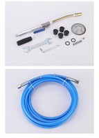 Tuyau de coulis haute pression antidéflagrant avec pompe et moteur, raccord en acier inoxydable 18-50Mpa pour la réparation des fissures de béton