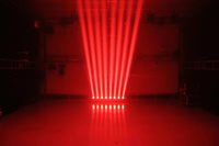 2 PCS Lampu Panggung LED 8x12W RGBW Beam Moving Head dengan Kontrol DMX512 IP20 untuk Bar DJ Disko Pesta Pernikahan