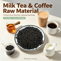 Thé noir Lapsang Souchong de la montagne Wuyi chinoise, saveur fruitée, 30 kg/carton, vente en gros d'usine, expédition aérienne mondiale