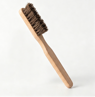 Brosses en bois de hêtre et crin de cheval pour l'entretien des articles en cuir, le dépoussiérage et l'élimination de la poussière de la papeterie et des claviers