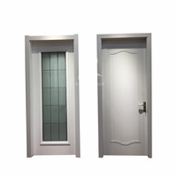 Portes intérieures en verre, imperméables, durables, écologiques, bon marché