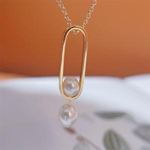 Collar con Colgante de Perlas de Agua Dulce de Lujo de Zhizhen Pearl, Estilo Versátil de Diseñador, Simple y Elegante, Modelo Chino de Moda - Product Image 4