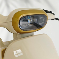 Scooter électrique léger avec moteur à courant continu 48V450W Escooter à vitesse rapide pour les jeunes E-scooter motorisé sans batterie