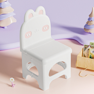 Wholesale New Design Kids Cute <strong>Stool</strong> <strong>Folding</strong> Chairs Portable Chair Kids Cute Plastic Colorful Rabbit Foldable <strong>Stool</strong> - Product Image 4