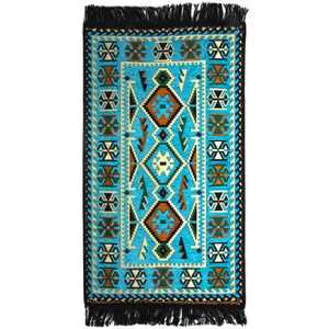 พรมติดผนังสไตล์โอเรียนเต็ล,พรมติดผนังสไตล์อาหรับพรมพื้นเมืองขนาด90*60ซม. น้ำหนัก650กรัม - Product Image 1