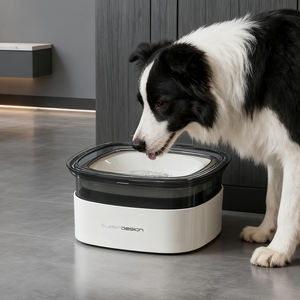 ชามอาหารสัตว์เลี้ยง 2 ลิตร PP ABS ชามน้ำแบบลอยสำหรับสุนัข ป้องกันการหก ชามน้ำสุนัขขนาดใหญ่ ชามให้น้ำดื่มช้าๆ - Product Image 2