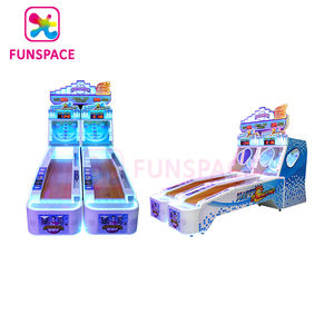Funspace Amusement Arcade Indoor 2 Players Redemption Game Operated con monedas con luz LED Máquina de juego de bolos para <span class=keywords><strong>centro</strong></span> de juegos - Product Image 4