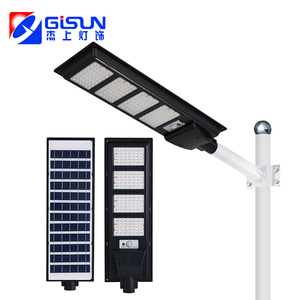 Lampione Solare LED Integrato di Alta Qualità con Controllo Intelligente del Tempo IP65 per Esterni 30w 60w 90w 120w 150w 180w - Product Image 1