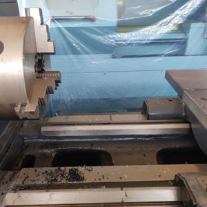 CW6180 Guía lineal de alta velocidad Torno de cama plana Máquina de torno horizontal manual de metal - Product Image 2