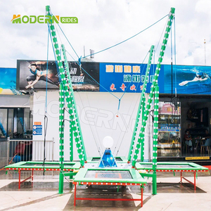 Parc d'attractions <span class=keywords><strong>de</strong></span> trampolines, attractions <span class=keywords><strong>de</strong></span> fête foraine, trampolines enterrées, <span class=keywords><strong>jeux</strong></span> interactifs sur trampolines - Product Image 2