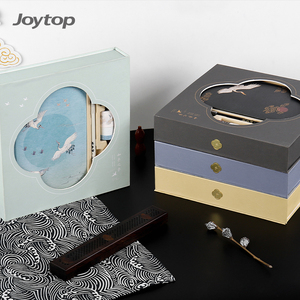 Joytop ชุดกล่องของขวัญสไตล์จีนอย่างง่ายเหมือนในฝัน114 5018สมุดโน้ตพร้อมเทปสติกเกอร์ - Product Image 6
