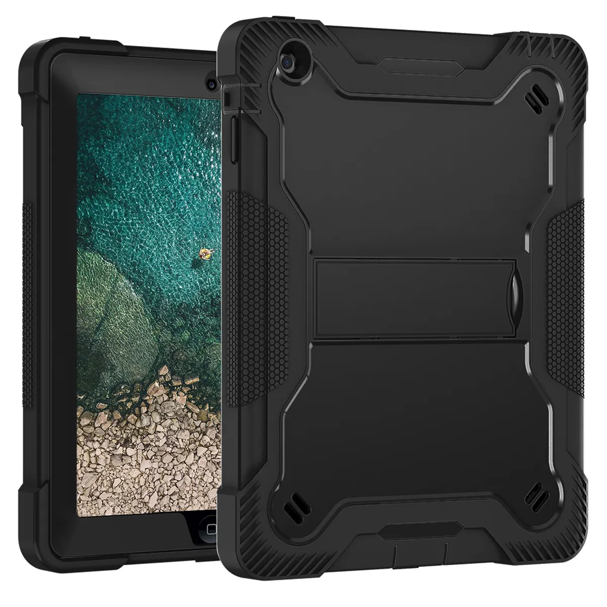 2022 Trend ing Rugged Defender Combo Tablet Cover für iPad 2 3 4 9,7 Zoll Hard Case für Kinder