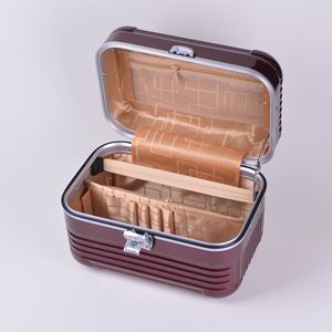 <span class=keywords><strong>Valise</strong></span> de <span class=keywords><strong>rangement</strong></span> multifonctionnelle portable haut de gamme 12L avec poignée pour cosmétiques, nail art et tatouage - Product Image 3
