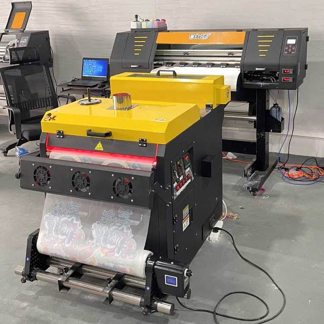 PET Film DTF Printer 60cm 30cm Digital DTG for T-shirt Print With Two Epson XP600 I3200 Printhead Cheap Dtf Printer