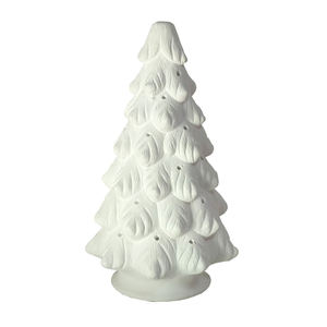 Kit de pintura de árbol de yeso DIY de Navidad con luces LED-Light up Glittering Xmas Craft, <span class=keywords><strong>3</strong></span> colores de pintura y pincel incluidos - Product Image 2