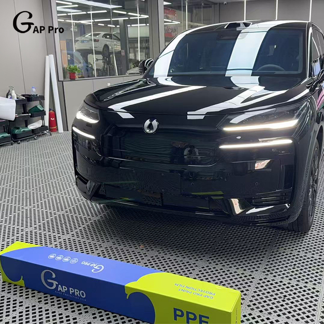 Clear PPF TPU Film GAPPRO 6.5mil Self Healing Anti Scratch Glossy Car Paint Protection Film