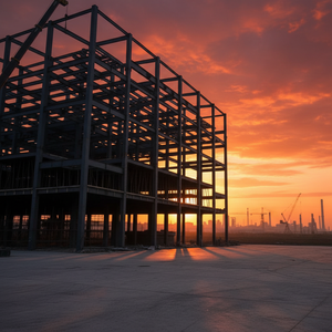 Constructions préfabriquées légères et rentables en acier Entrepôt commercial/Bâtiments métalliques en acier Construction de hangars - Product Image 3