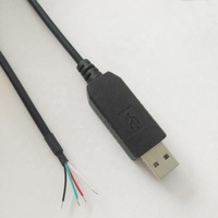 USB à RS485 Câble 4 BROCHES câble Série FTDI Chip avec UN B SCR GND Fil Fin Pour LE PLC modBus ProfiBus