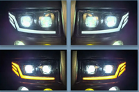 Faros Delanteros LED Dobles de Alta Intensidad para Scania G440 G450 G480, Modelos Retrofit, Faros Antiniebla