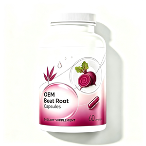 Cápsulas de Remolacha de Marca Privada OEM que Favorecen el Rendimiento en el Ejercicio, el Metabolismo Energético y la Circulación - Product Image 1