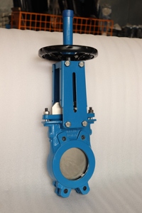 Válvula de cuchilla neumática manual KGV-00 ASTM A536 A126 a precio competitivo - Product Image 3