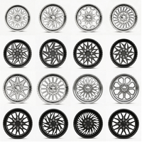 Rines Personalizados para Camioneta Todoterreno, Pulidos, de 24X12, 26X12, 30X14, 5X127, 8X6.5, de Aleación Forjada, para GMC Sierra 1500, Yukon, RAM
