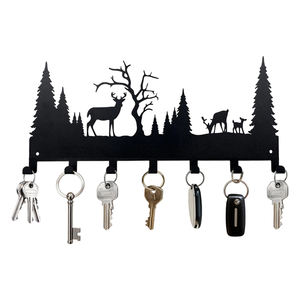 Vente flash : Organisateur <span class=keywords><strong>de</strong></span> vêtements adhésif en métal à 7 crochets, fixation murale sans dommage pour la <span class=keywords><strong>location</strong></span>, la <span class=keywords><strong>cuisine</strong></span>, la salle <span class=keywords><strong>de</strong></span> bain, résistant à la rouille, gain <span class=keywords><strong>de</strong></span> place - Product Image 1