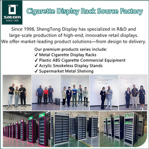 Trong cửa hàng nhỏ gọn thuốc lá hiển thị không khói thuốc lá hiển thị đứng cho bán lẻ - Product Image 5